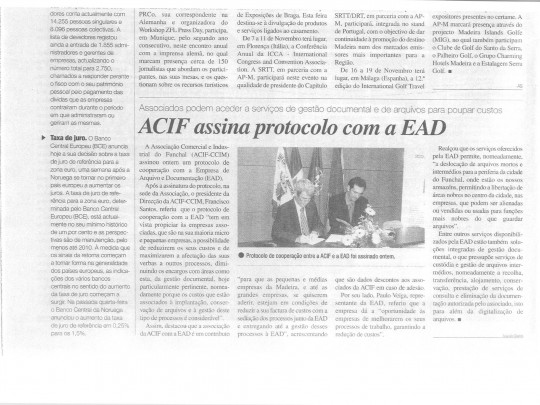 ACIF assina protocolo com a EAD