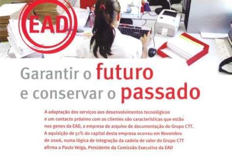 Garantir o futuro conservar o passado