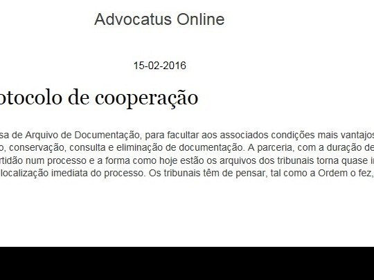 Ordem e EAD celebram protocolo de cooperação