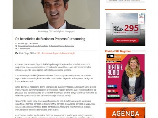 Os benefícios do Business Process Outsourcing