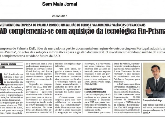 EAD complementa-se com aquisição da tecnológica Fin-Prisma