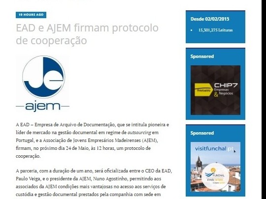 EAD e AJEM firmam protocolo de cooperação