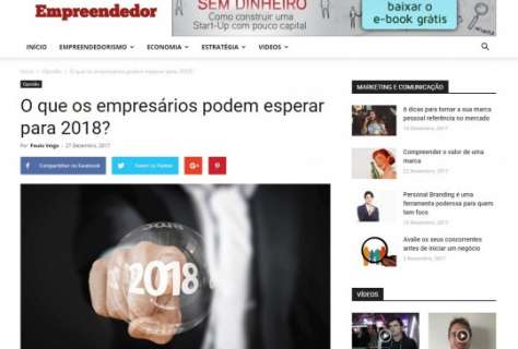 O que os empresários podem esperar para 2018?