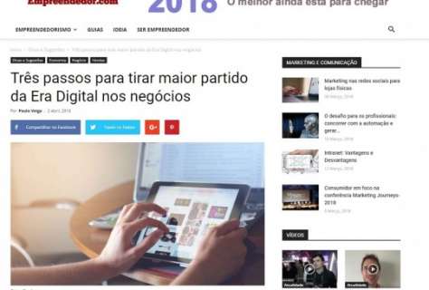 Três passos para tirar maior partido da Era Digital nos negócios