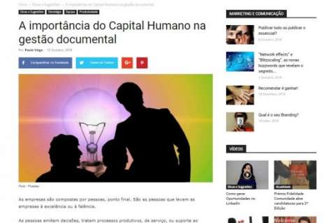 A importância do Capital Humano na gestão documental