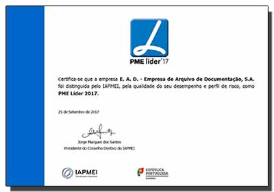 EAD é PME Líder há cinco anos consecutivos