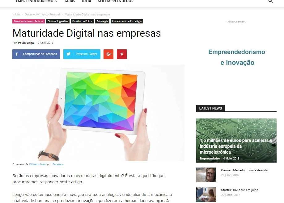 Maturidade Digital nas empresas