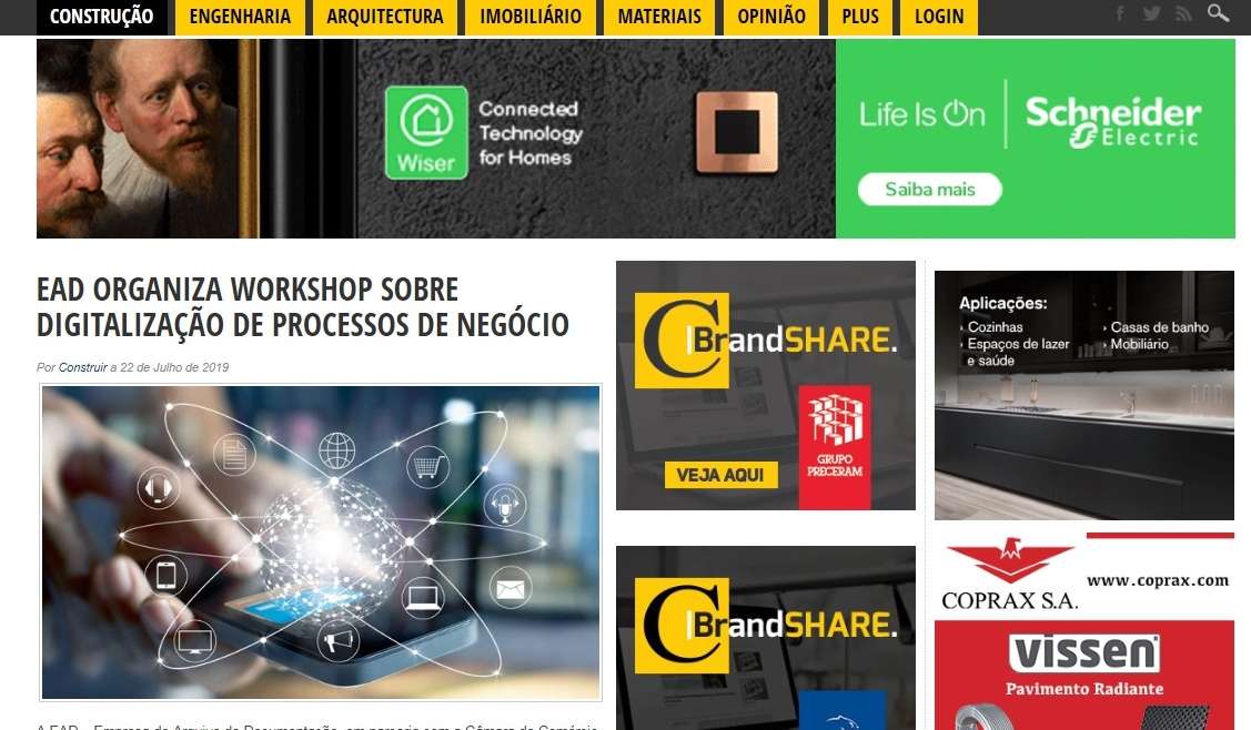 EAD organiza Workshop sobre digitalização de processos de negócio