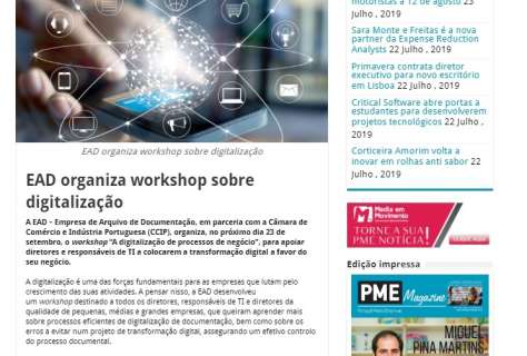 EAD organiza workshop sobre digitalização