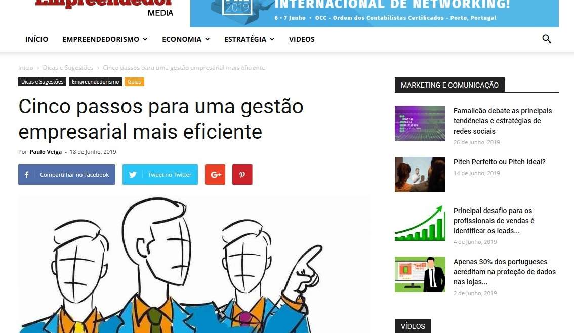 Cinco passos para uma gestão empresarial mais eficiente