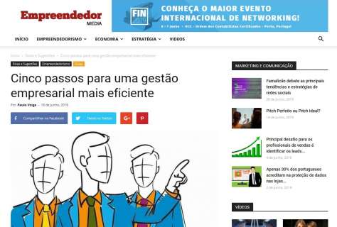 Cinco passos para uma gestão empresarial mais eficiente