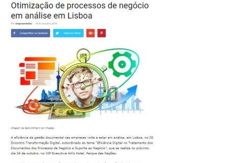 Otimização de processos de negócio em análise em Lisboa