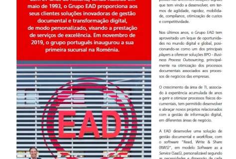 EAD Soluções de gestão documental conquistam o mercado da Roménia