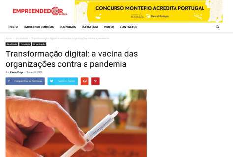 Transformação digital: a vacina das organizações contra a pandemia