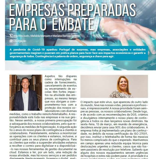 Empresas preparadas para o embate