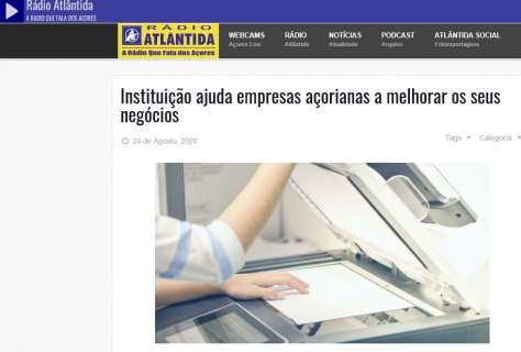 Entrevista a Paulo Veiga à Rádio Atlântida – soluções da EAD para as empresas entrarem na economia digital