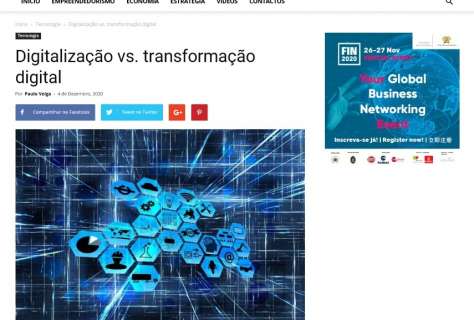 Digitalização vs. transformação digital