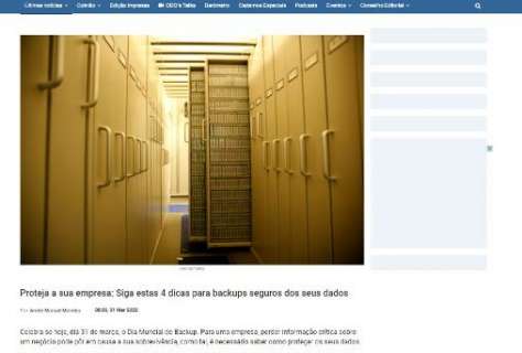 Proteja a sua empresa: Siga estas 4 dicas para backups seguros dos seus dados