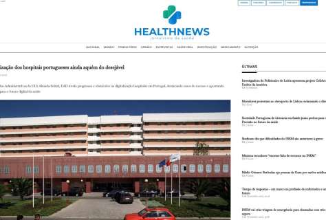 Digitalização dos hospitais portugueses ainda aquém do desejável